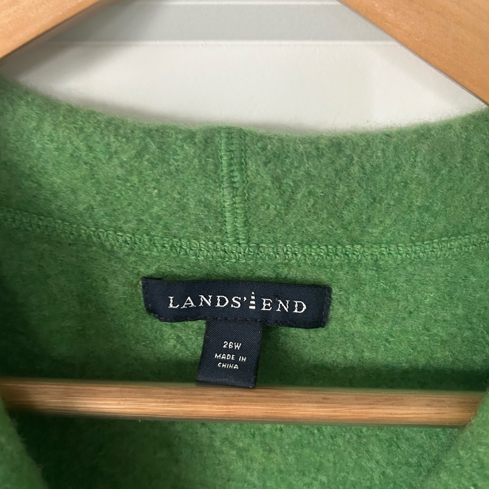 Lands' End Women's Vibrant Green Blazer - Picture 5 of 9